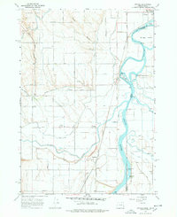 Download a high-resolution, GPS-compatible USGS topo map for Owyhee, OR (1978 edition)