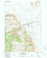 Download a high-resolution, GPS-compatible USGS topo map for Paisley, OR (1984 edition)
