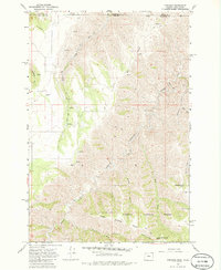 Download a high-resolution, GPS-compatible USGS topo map for Paradise, OR (1986 edition)