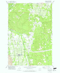 Download a high-resolution, GPS-compatible USGS topo map for Parkdale, OR (1977 edition)