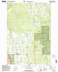 Download a high-resolution, GPS-compatible USGS topo map for Parkdale, OR (1996 edition)