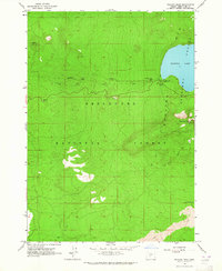 Download a high-resolution, GPS-compatible USGS topo map for Paulina Peak, OR (1965 edition)