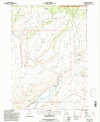 Download a high-resolution, GPS-compatible USGS topo map for Paulina, OR (1997 edition)