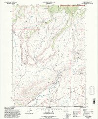Download a high-resolution, GPS-compatible USGS topo map for Paulina, OR (1997 edition)