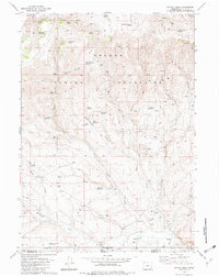 Download a high-resolution, GPS-compatible USGS topo map for Payne Creek, OR (1982 edition)