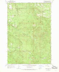 Download a high-resolution, GPS-compatible USGS topo map for Pearson Ridge, OR (1969 edition)