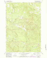 Download a high-resolution, GPS-compatible USGS topo map for Pearson Ridge, OR (1985 edition)