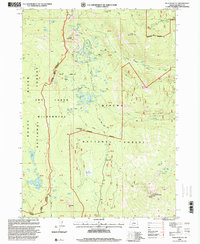 Download a high-resolution, GPS-compatible USGS topo map for Pelican Butte, OR (2000 edition)