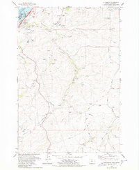 preview thumbnail of historical topo map of Wasco County, OR in 1978