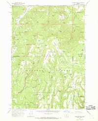 Download a high-resolution, GPS-compatible USGS topo map for Peterson Point, OR (1968 edition)