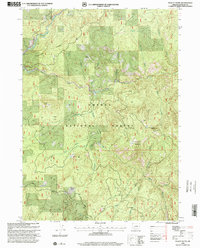 Download a high-resolution, GPS-compatible USGS topo map for Pickett Butte, OR (2000 edition)