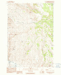 Download a high-resolution, GPS-compatible USGS topo map for Picture Gorge East, OR (1990 edition)