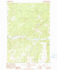 Download a high-resolution, GPS-compatible USGS topo map for Pilot Butte, OR (1990 edition)