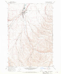 Download a high-resolution, GPS-compatible USGS topo map for Pilot Rock, OR (1970 edition)