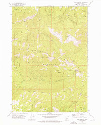 Download a high-resolution, GPS-compatible USGS topo map for Pine Creek Mtn, OR (1976 edition)