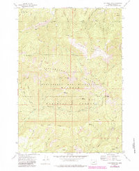 Download a high-resolution, GPS-compatible USGS topo map for Pine Creek Mtn, OR (1984 edition)