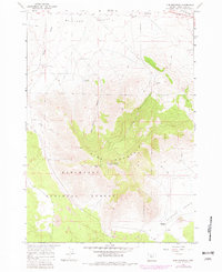 Download a high-resolution, GPS-compatible USGS topo map for Pine Mountain, OR (1981 edition)