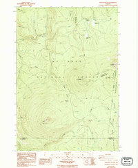 Download a high-resolution, GPS-compatible USGS topo map for Pinhead Buttes, OR (1994 edition)