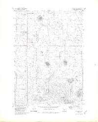 Download a high-resolution, GPS-compatible USGS topo map for Plot Butte, OR (1981 edition)