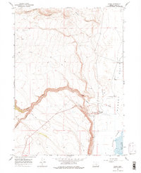 Download a high-resolution, GPS-compatible USGS topo map for Plush, OR (1975 edition)