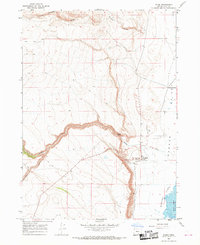 Download a high-resolution, GPS-compatible USGS topo map for Plush, OR (1969 edition)