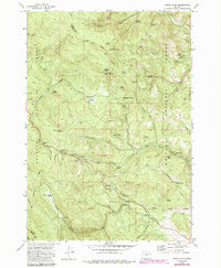 Download a high-resolution, GPS-compatible USGS topo map for Pogue Point, OR (1985 edition)