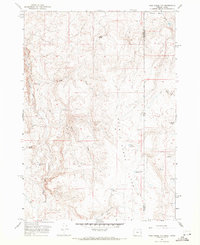 Download a high-resolution, GPS-compatible USGS topo map for Pole Creek Top, OR (1971 edition)