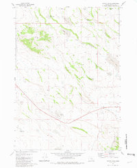 Download a high-resolution, GPS-compatible USGS topo map for Potato Hills, OR (1981 edition)