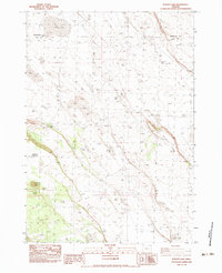 Download a high-resolution, GPS-compatible USGS topo map for Potato Lake, OR (1983 edition)