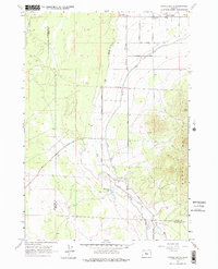 Download a high-resolution, GPS-compatible USGS topo map for Powell Butte, OR (1975 edition)