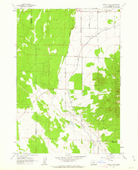 Download a high-resolution, GPS-compatible USGS topo map for Powell Butte, OR (1963 edition)