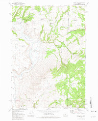 Download a high-resolution, GPS-compatible USGS topo map for Powell Mtn, OR (1981 edition)