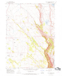 Download a high-resolution, GPS-compatible USGS topo map for Priday Reservoir, OR (1969 edition)