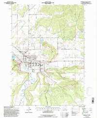 Download a high-resolution, GPS-compatible USGS topo map for Prineville, OR (1997 edition)