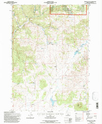 Download a high-resolution, GPS-compatible USGS topo map for Pringle Flat, OR (1997 edition)