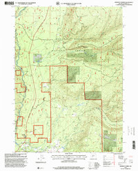 Download a high-resolution, GPS-compatible USGS topo map for Prospect North, OR (2000 edition)