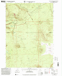 Download a high-resolution, GPS-compatible USGS topo map for Pumice Desert West, OR (2000 edition)