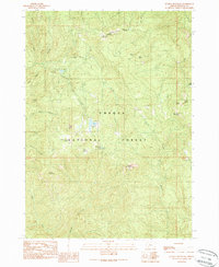 Download a high-resolution, GPS-compatible USGS topo map for Quartz Mountain, OR (1990 edition)