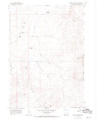 Download a high-resolution, GPS-compatible USGS topo map for Quartz Mtn Basin, OR (1971 edition)