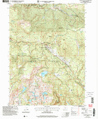 Download a high-resolution, GPS-compatible USGS topo map for Quartz Valley, OR (2007 edition)