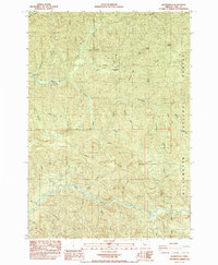 Download a high-resolution, GPS-compatible USGS topo map for Quartzville, OR (1985 edition)