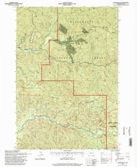 Download a high-resolution, GPS-compatible USGS topo map for Quartzville, OR (1998 edition)