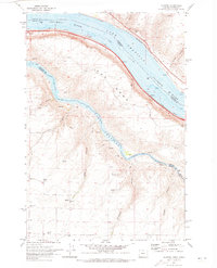 Download a high-resolution, GPS-compatible USGS topo map for Quinton, OR (1973 edition)