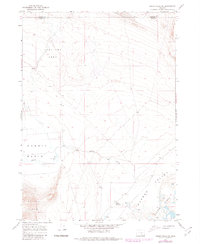 Download a high-resolution, GPS-compatible USGS topo map for Rabbit Hills NE, OR (1980 edition)