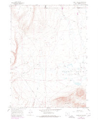 Download a high-resolution, GPS-compatible USGS topo map for Rabbit Hills NW, OR (1980 edition)