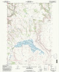 Download a high-resolution, GPS-compatible USGS topo map for Rabbit Valley, OR (1997 edition)