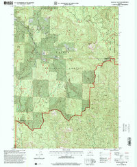 Download a high-resolution, GPS-compatible USGS topo map for Ragsdale Butte, OR (2000 edition)