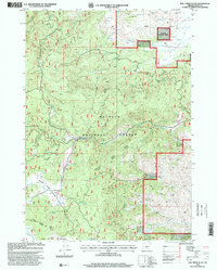 Download a high-resolution, GPS-compatible USGS topo map for Rail Creek Butte, OR (2000 edition)