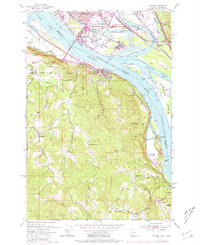 Download a high-resolution, GPS-compatible USGS topo map for Rainier, OR (1981 edition)