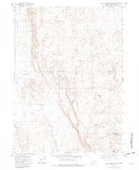 Download a high-resolution, GPS-compatible USGS topo map for Red Lookout Butte, OR (1982 edition)